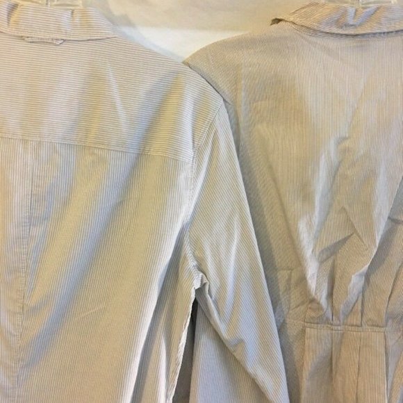 James Perse Striped Dress Shirts Lot of 2 - Picture 11 of 11